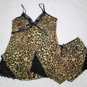 pijama bata animal print