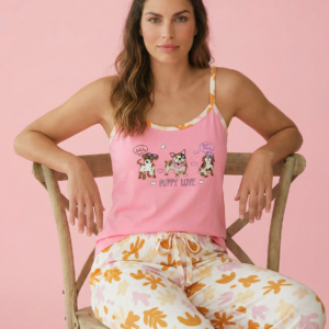 pijama pesquero tiras puppy love