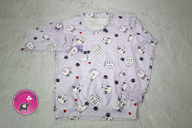 pijama dulce abrigo licrada