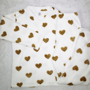 pijama térmica corazones