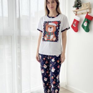pijama navidad piel de durazno